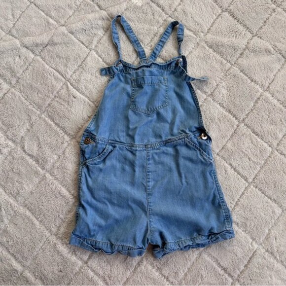 Matilda Jane 435 | Light Wash Blue Lets Go Together Okay Gigi Shortall | Size 8 - Picture 3 of 10